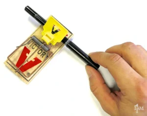 Setting up a snap trap